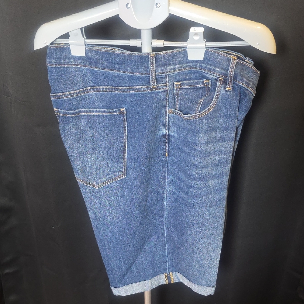 Blue Denim Shorts